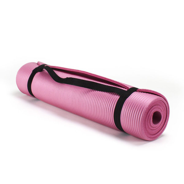 3/8-Inch (8mm) Professional Yoga Mat - Pink