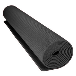 1/8-inch (3mm) Compact Yoga Mat with No-Slip Texture