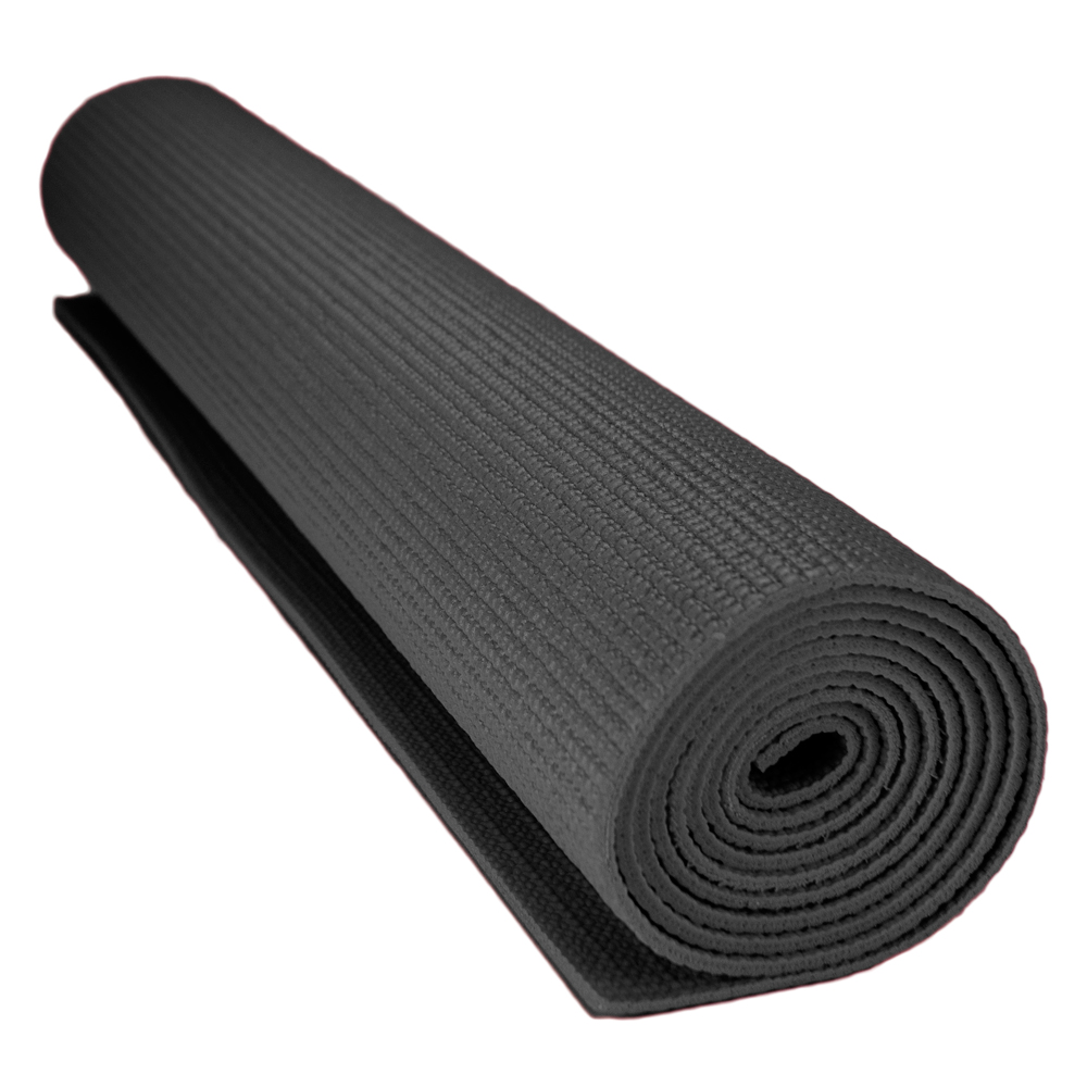 1/8-inch (3mm) Compact Yoga Mat with No-Slip Texture - Mountain